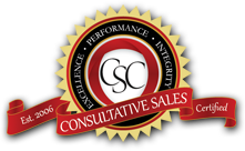 Consultative Sales Certification - Get CSC!